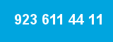 923 611 44 11 923 611 44 11